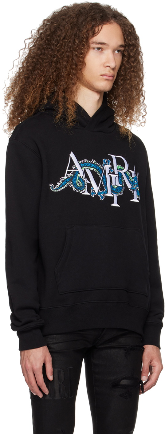 AMIRI Black CNY Dragon Hoodie Amiri