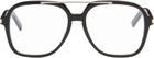 Saint Laurent Black SL 545 Corner Angle Optical Frame Glasses