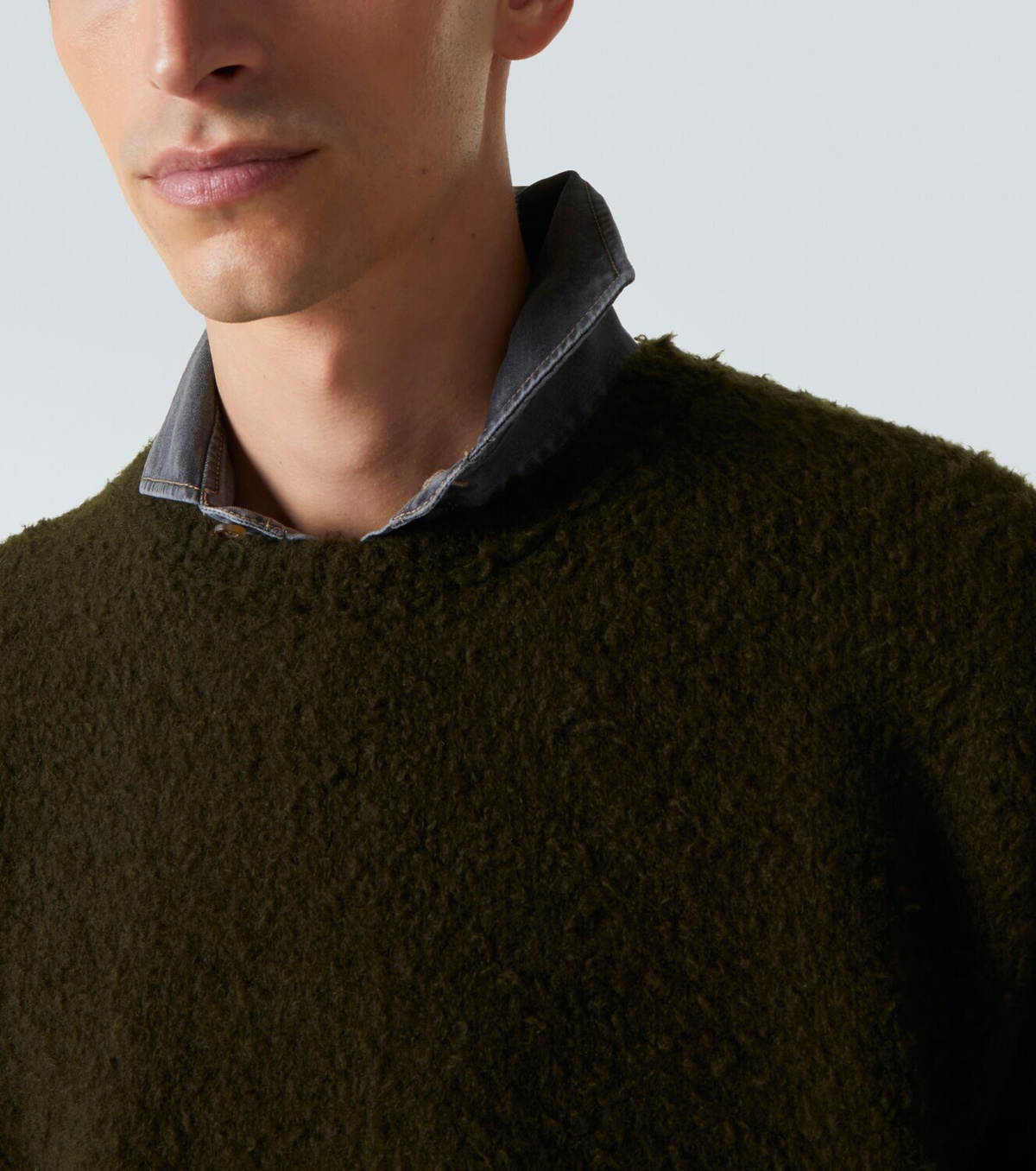 A.Presse Cashmere-blend sweater
