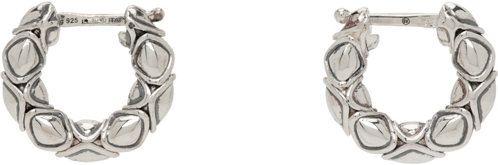 Photo: Bottega Veneta Engraved Earrings