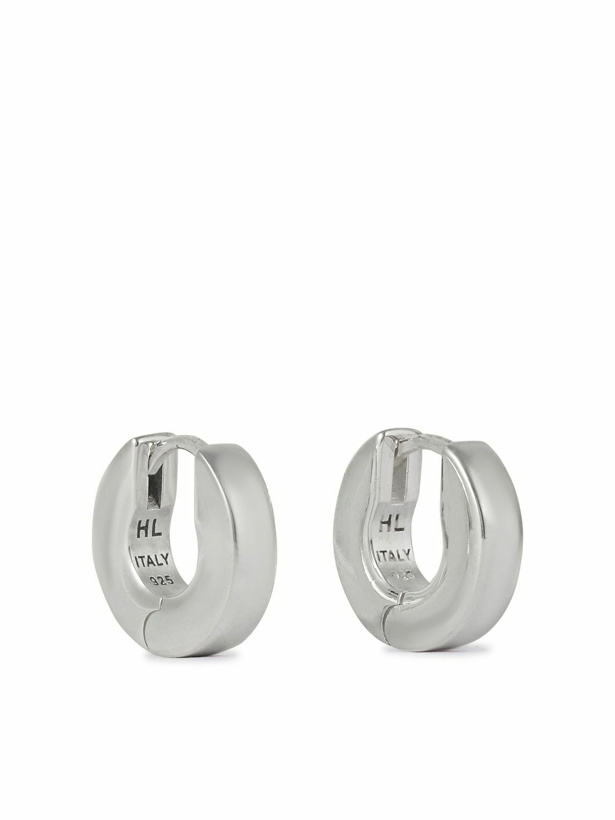 Photo: Hatton Labs - Edge Silver Hoop Earrings