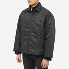 Valentino Men's Nylon Track Jacket in Nero