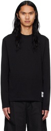 Jil Sander Three-Pack Black Long Sleeve T-Shirts