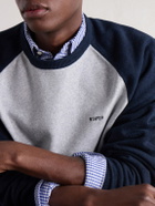 WTAPS - Ian Logo-Embroidered Cotton-Blend Sweater - Gray