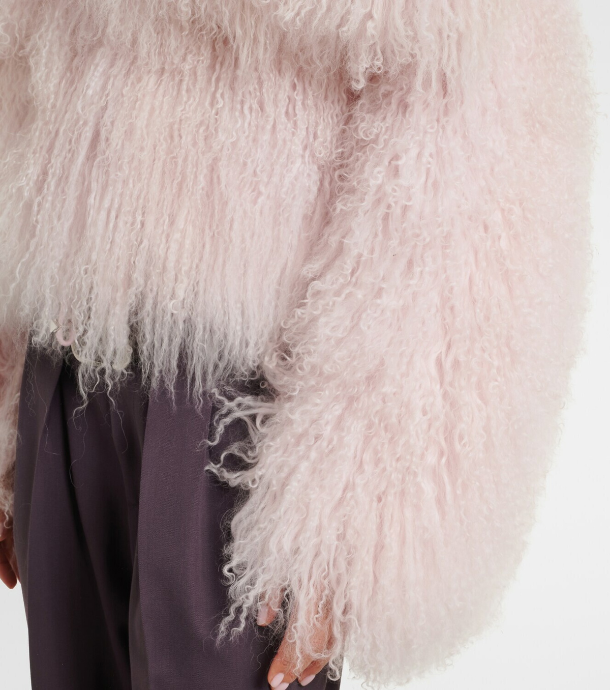 The Attico Shearling jacket