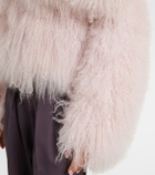 The Attico Shearling jacket