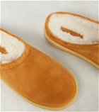 Isabel Marant Fozee shearling-lined suede slippers