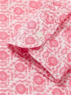 Emma Willis - Printed Linen Shirt - Pink