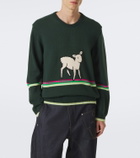JW Anderson Embroidered cotton sweater