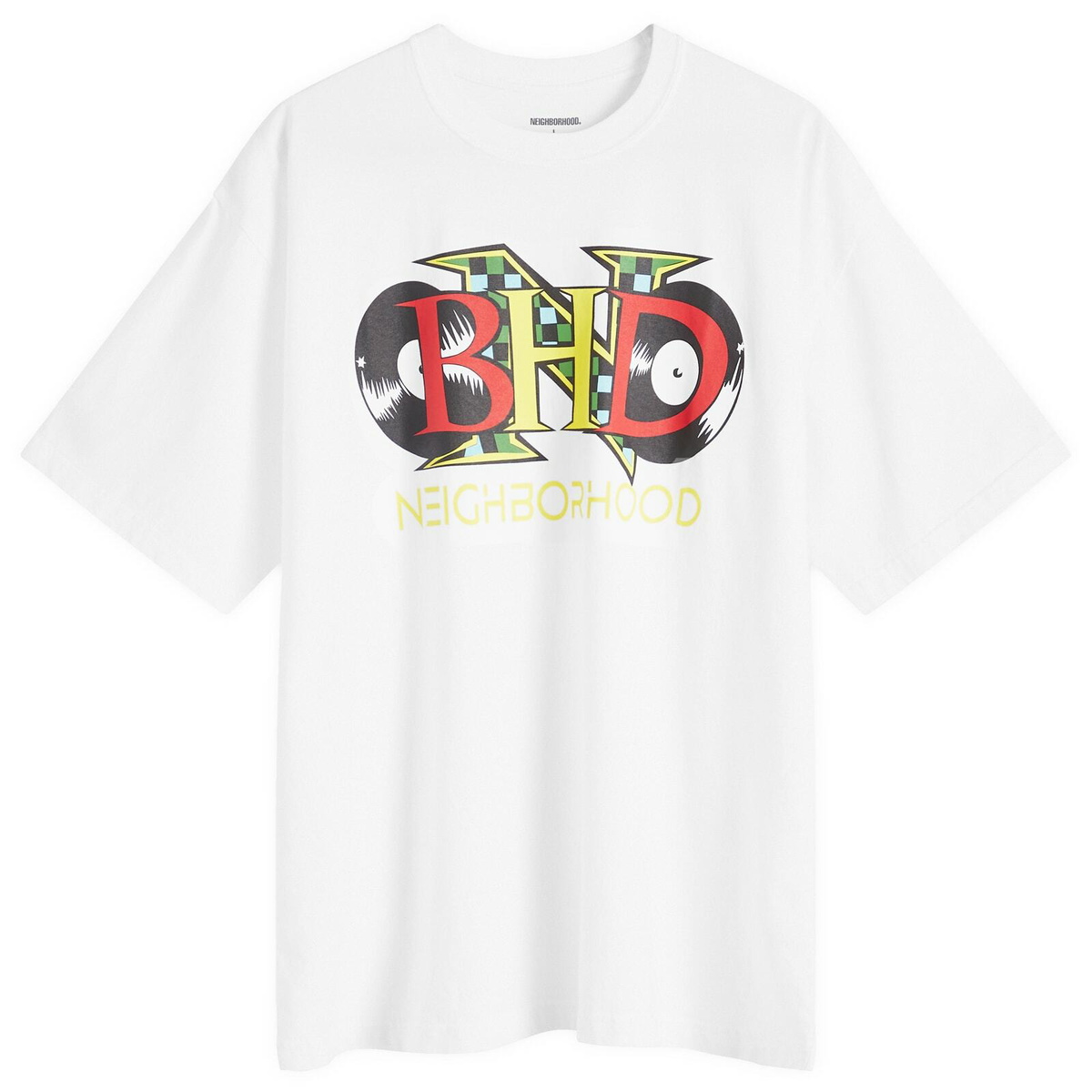 トップス NEIGHBORHOOD BEST Neighborhood Men's 22 Printed T-Shirt in White Neighborhood