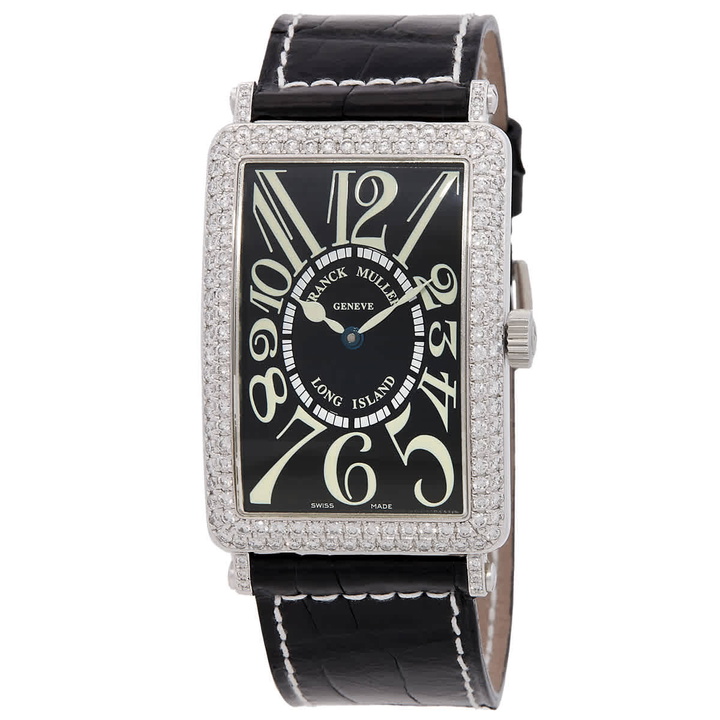 Photo: Franck Muller Long Island Automatic Diamond Black Dial Ladies Watch 1000 SC D AC