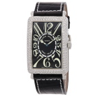 Franck Muller Long Island Automatic Diamond Black Dial Ladies Watch 1000 SC D AC