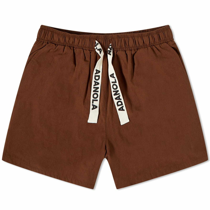 Photo: Adanola Women's Cotton Boxer Shorts in Chocolate Brown