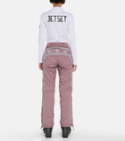 Jet Set Starred Star slim ski pants