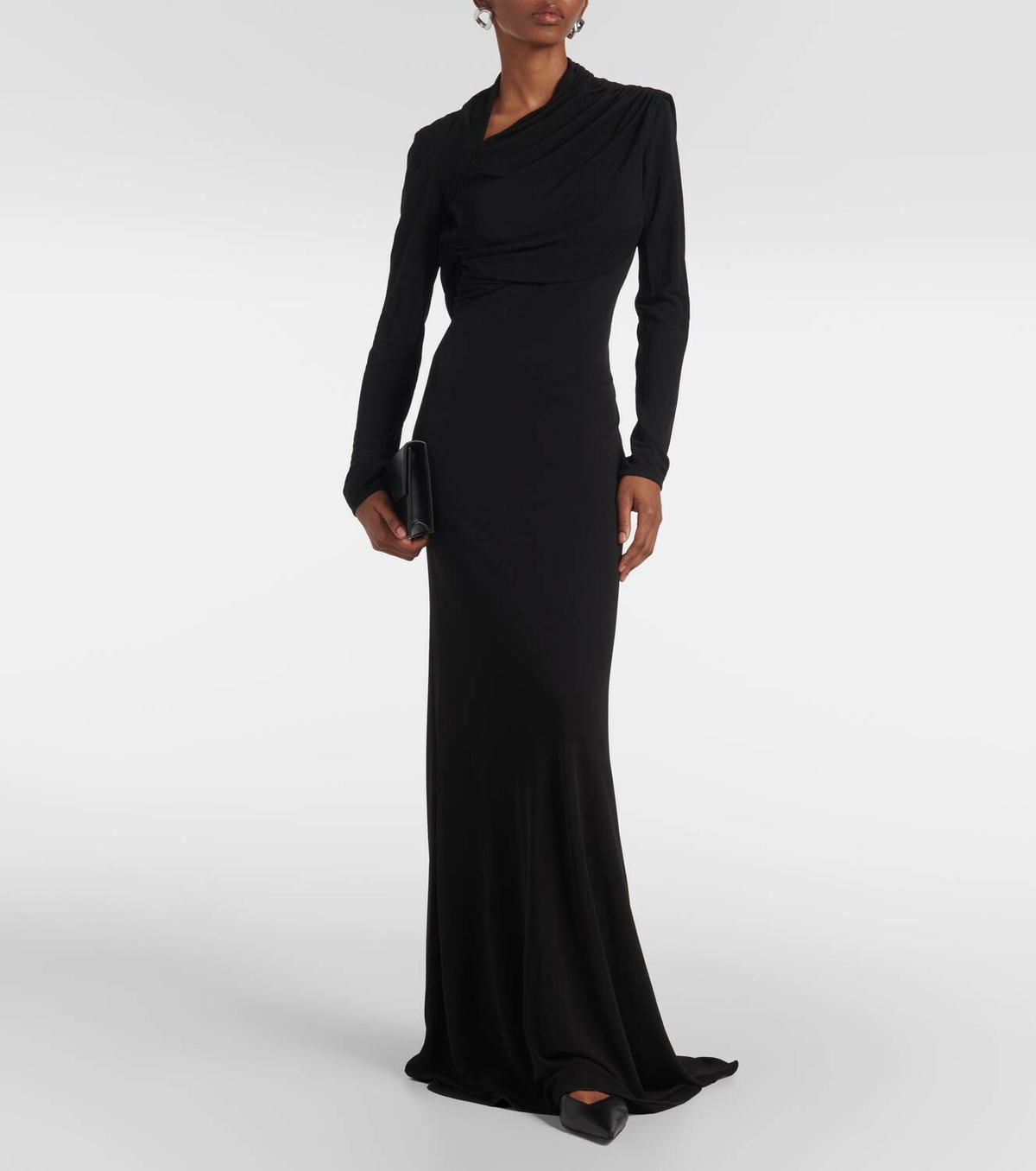 black chiffon dress knee length Elegant laceable Halter Neckline Knee Length Chiffon Dresses Asymmetri main image 0