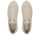 Woman by Common Projects Women's Nubuck Leather Achilles Trainers Sneakers in Off White