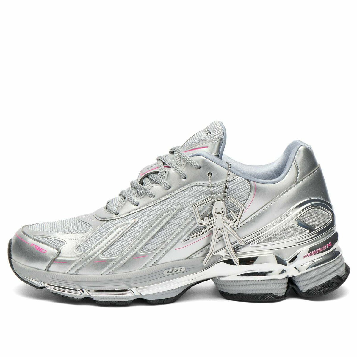 Adidas Men's F50 FORMOTION SP5DER Sneaker in Silver/Core Black