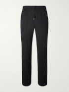 TOM FORD - Straight-Leg Wool, Silk and Cashmere-Blend Sweatpants - Black