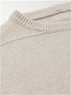 Rick Owens - Recycled Cashmere and Wool-Blend Sweater - Neutrals