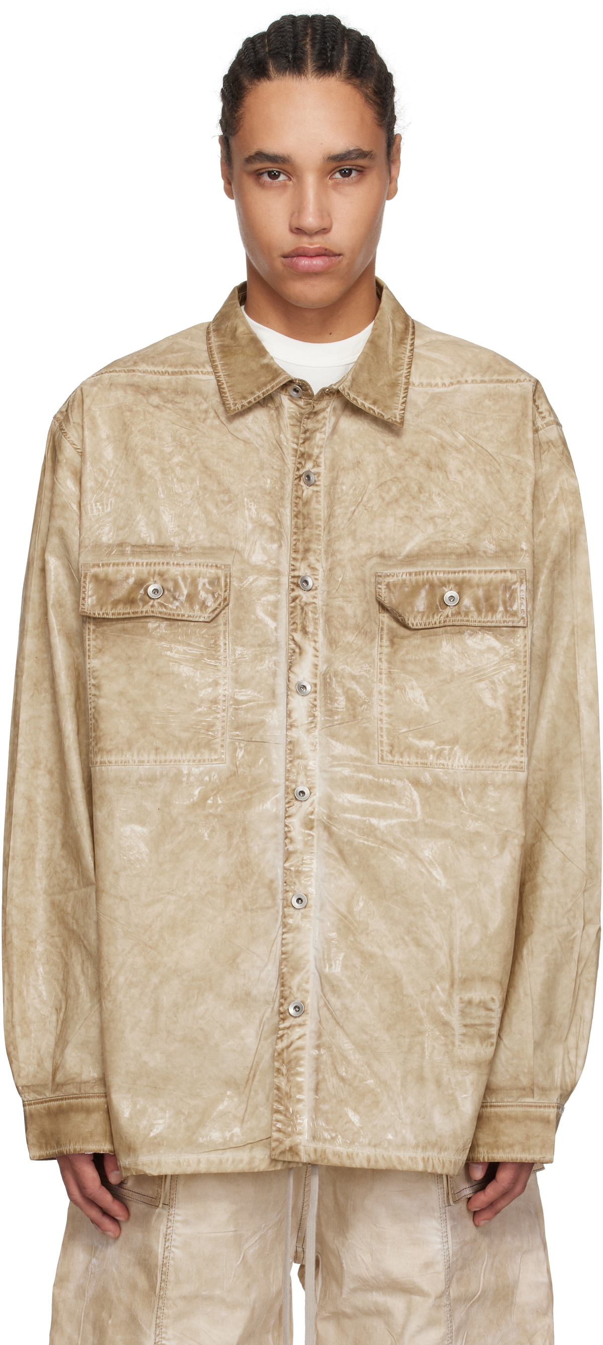 ジャケット・アウター RickOwensDRKSHDW JUMBO CUTOUT OVERSHIRT RickOwensDRKSHDW JUMBO CUTOUT OVERSHIRT | ヤマダウェブコム