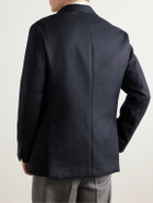Kaptain Sunshine - Double-Breasted Wool-Twill Suit Jacket - Blue