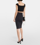 Wolford Enrica pencil midi skirt