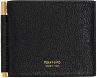 TOM FORD Black T Line Money Clip Wallet