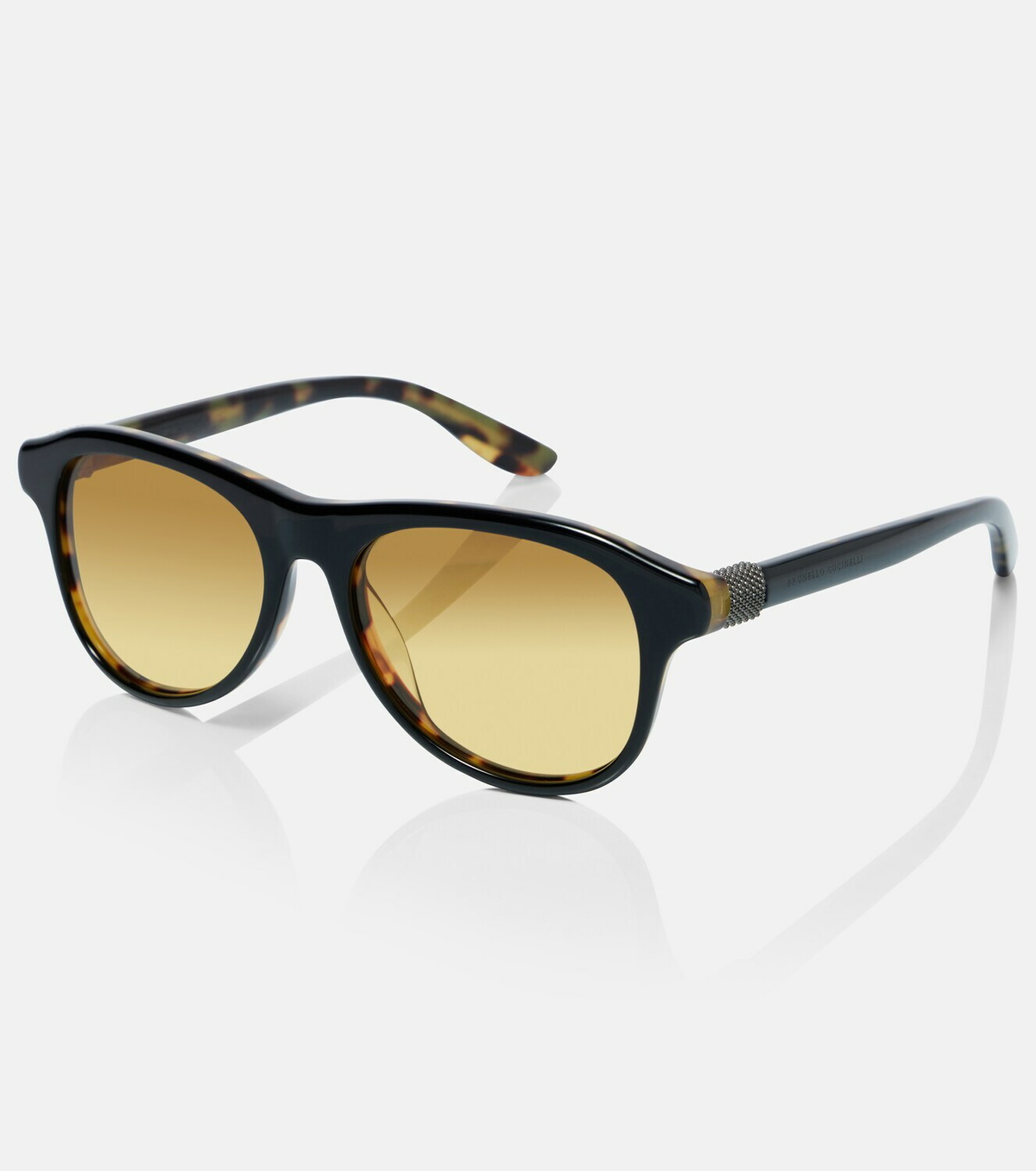 Brunello Cucinelli Monili round sunglasses