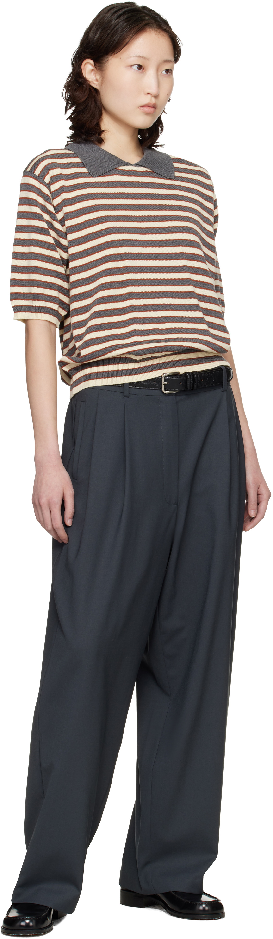 Cordera Black Classic Crocodile Belt