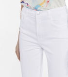 J Brand - Alma high-rise straight jeans