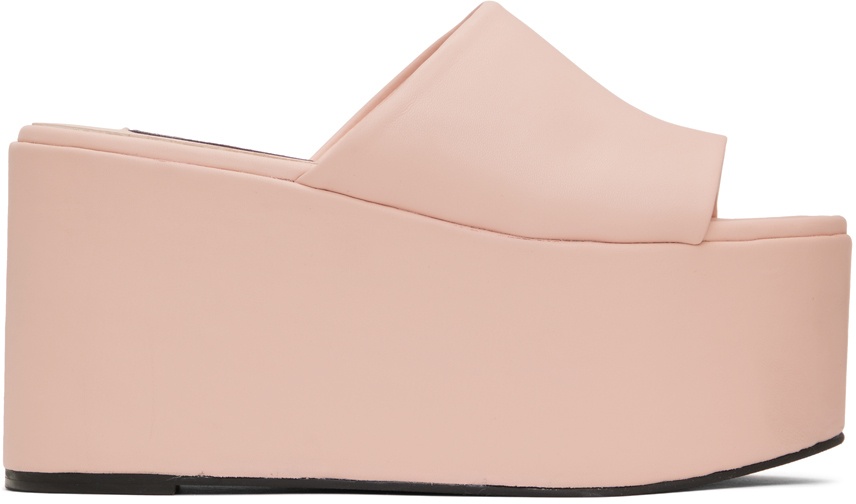 Photo: SIMONMILLER Pink Tommy Edition Platform Sandals