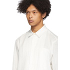 Issey Miyake Men White Ramie Shirt