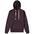 Studio Nicholson Men's Arbor Hoody in Black Grape