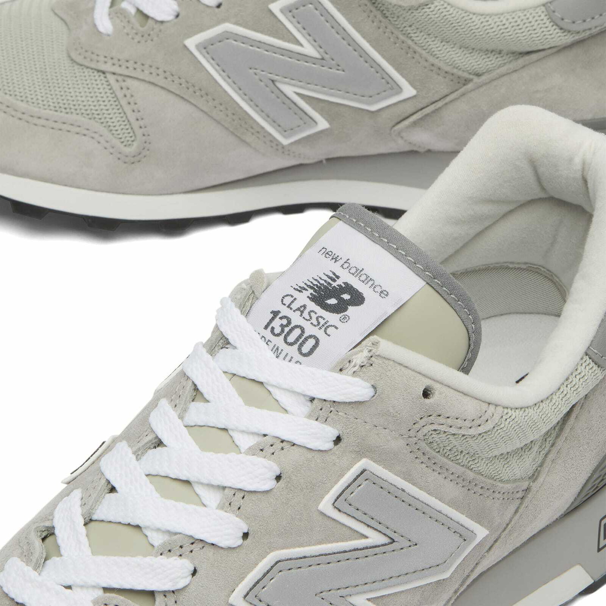 New Balance 1300 Sneaker in Cool Grey/Harbor Grey