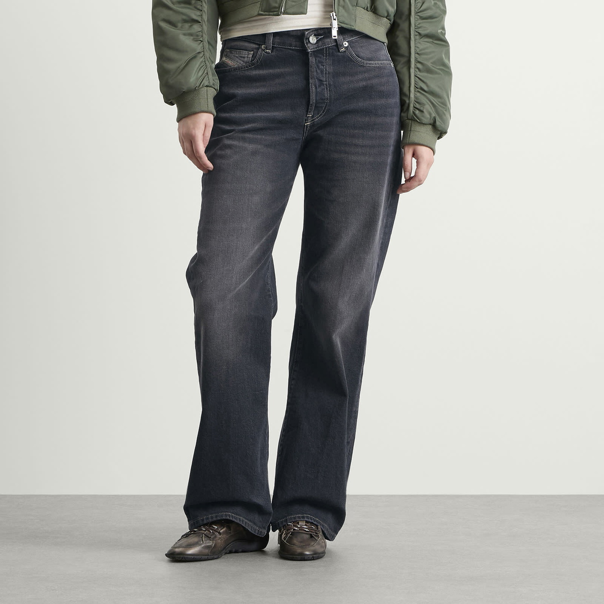 Diesel Women's 1971 D-Sent Jeans - LEG 30 in Grey