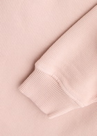 Ymc Pam Ribbed Cotton Sweatshirt Pink