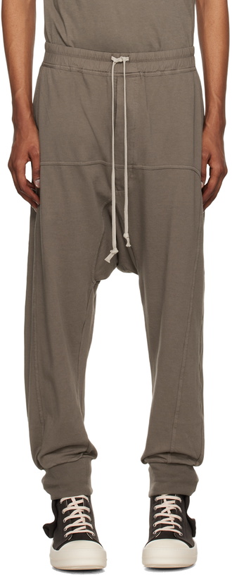 Photo: Rick Owens DRKSHDW Gray Drawstring Lounge Pants