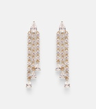 Anita Ko 18kt gold drop earrings with diamonds