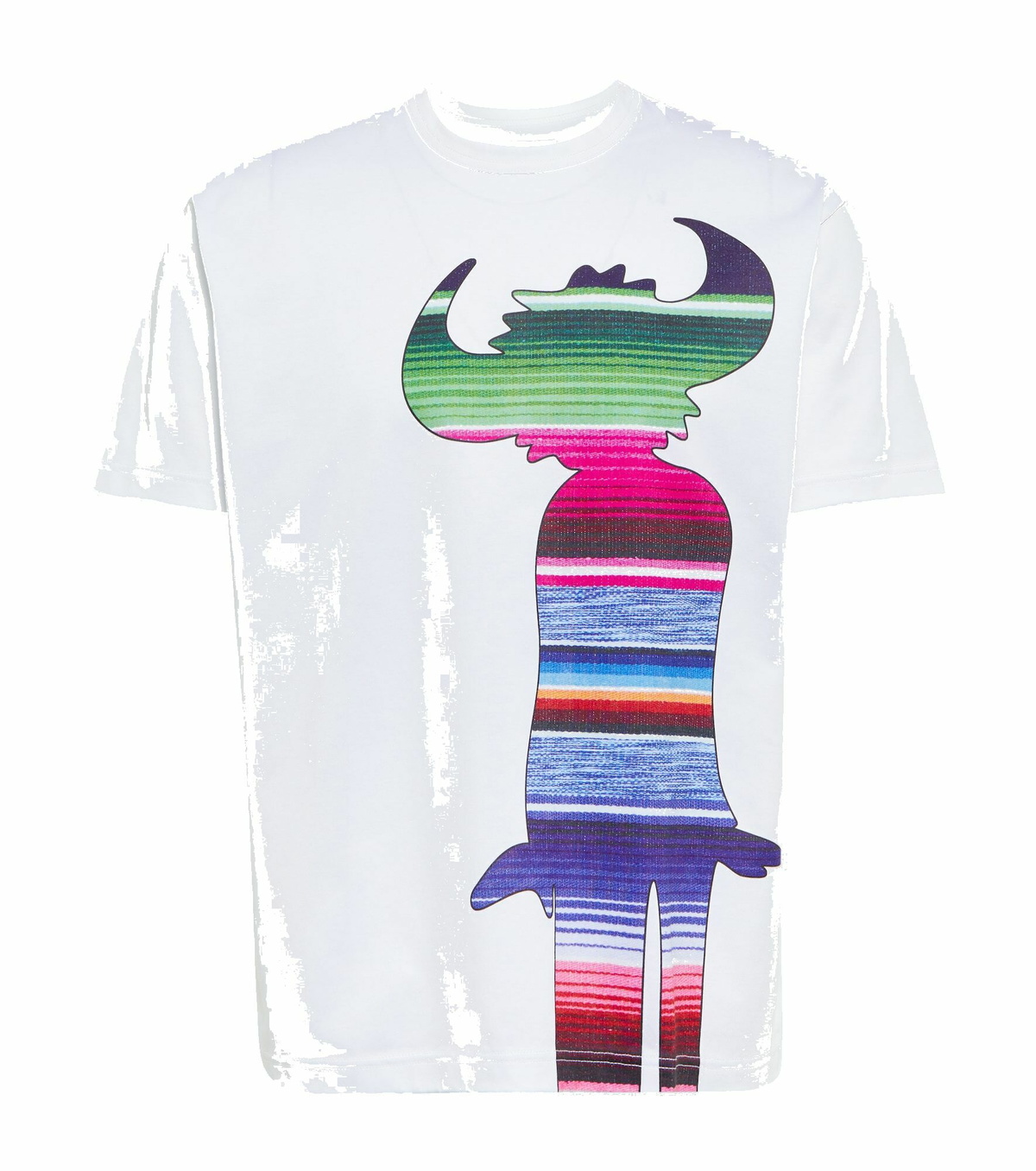 JUNYA WATANABE◆Printed Tシャツ Junya Watanabe - Printed cotton jersey T-shirt Junya Watanabe