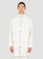 Long Reflective Jacket in White