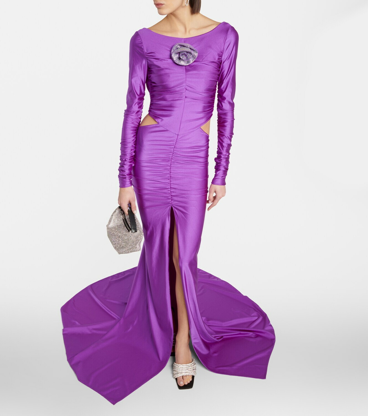 Giuseppe di Morabito Corsage cutout gown