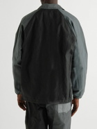 YMC - Jocks Patchwork Waxed-Cotton Jacket - Gray