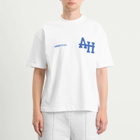 ANNIE HOOD Men's College T-Shirt in White