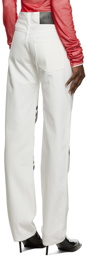 Maximilian Off-White Logo Jeans