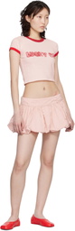 Kenzo Pink Kenzo Paris Balloon Miniskirt