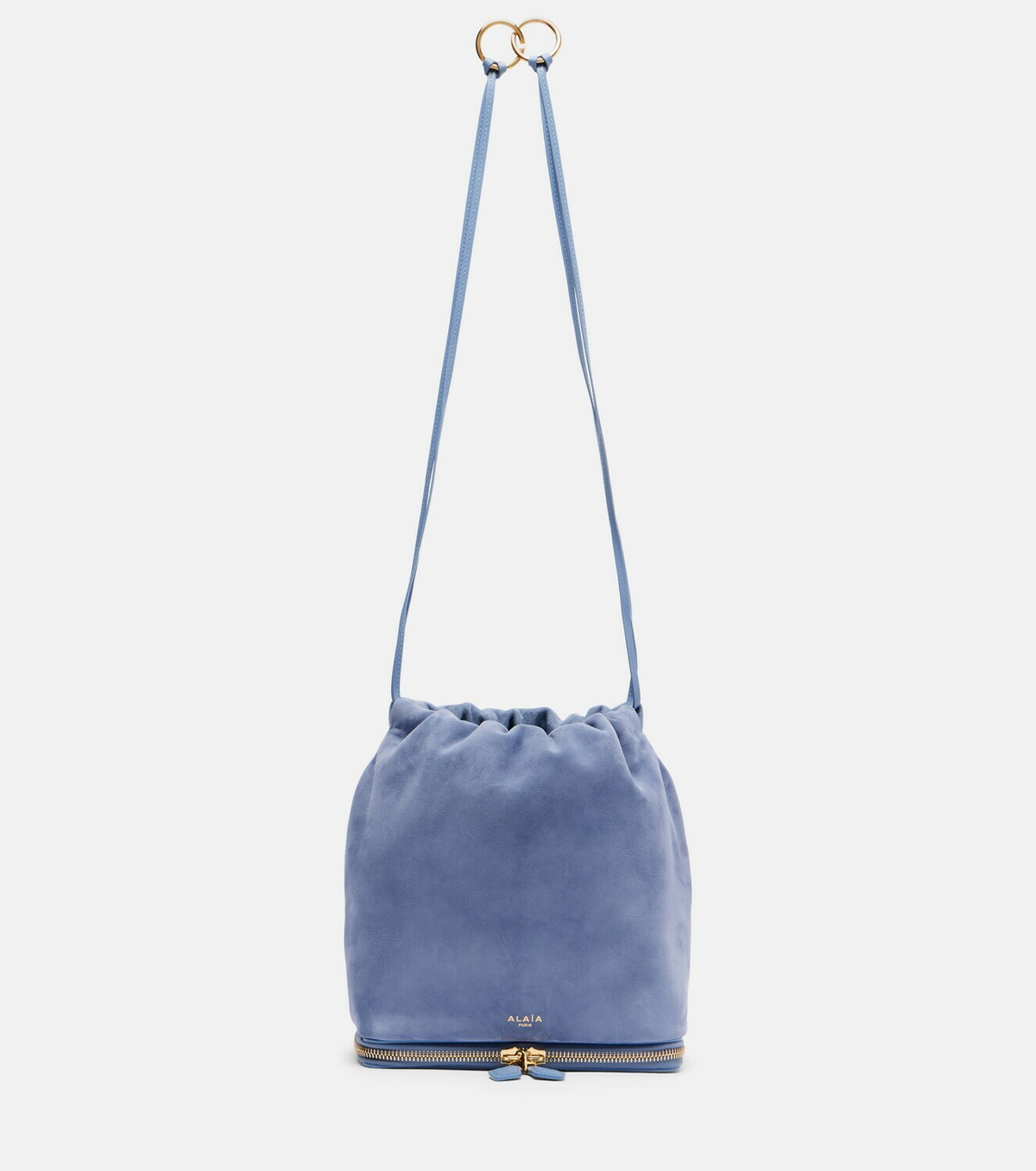 Alaïa Le Pochon suede bucket bag