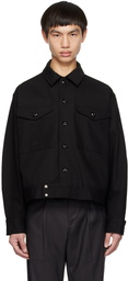 Uniform Bridge Black Utility Jacket