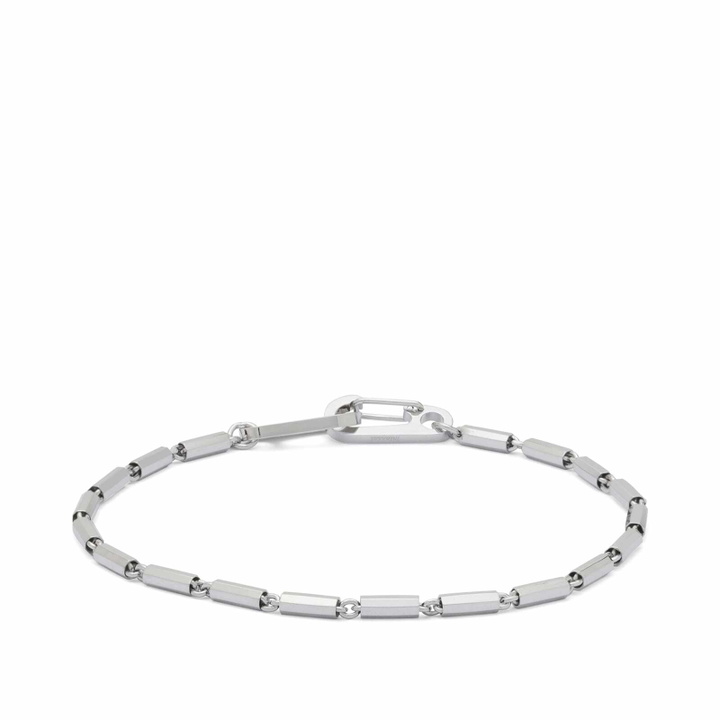 Photo: Miansai Men's Forge Chain Bracelet in Silver
