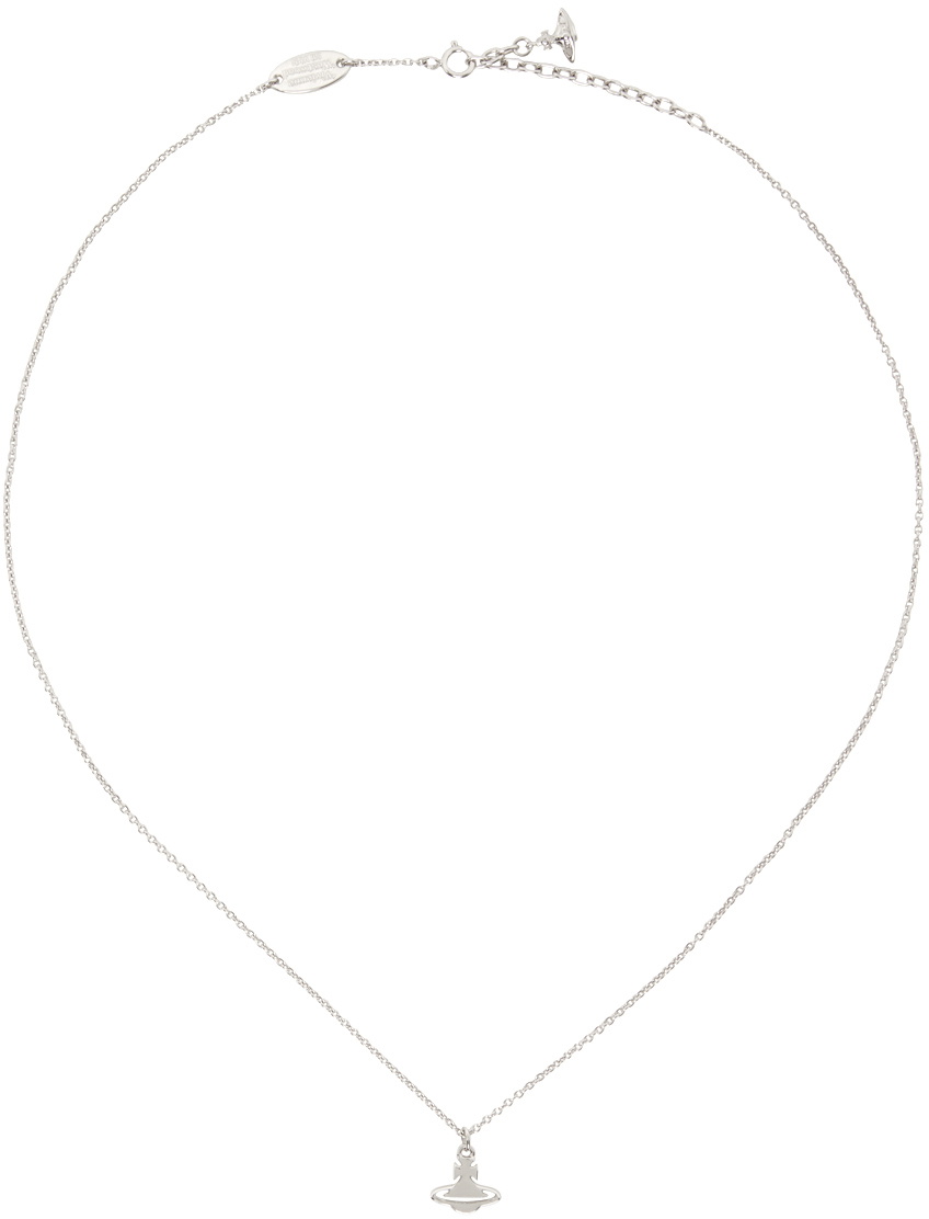 Vivienne Westwood Silver Carmen Pendant Necklace