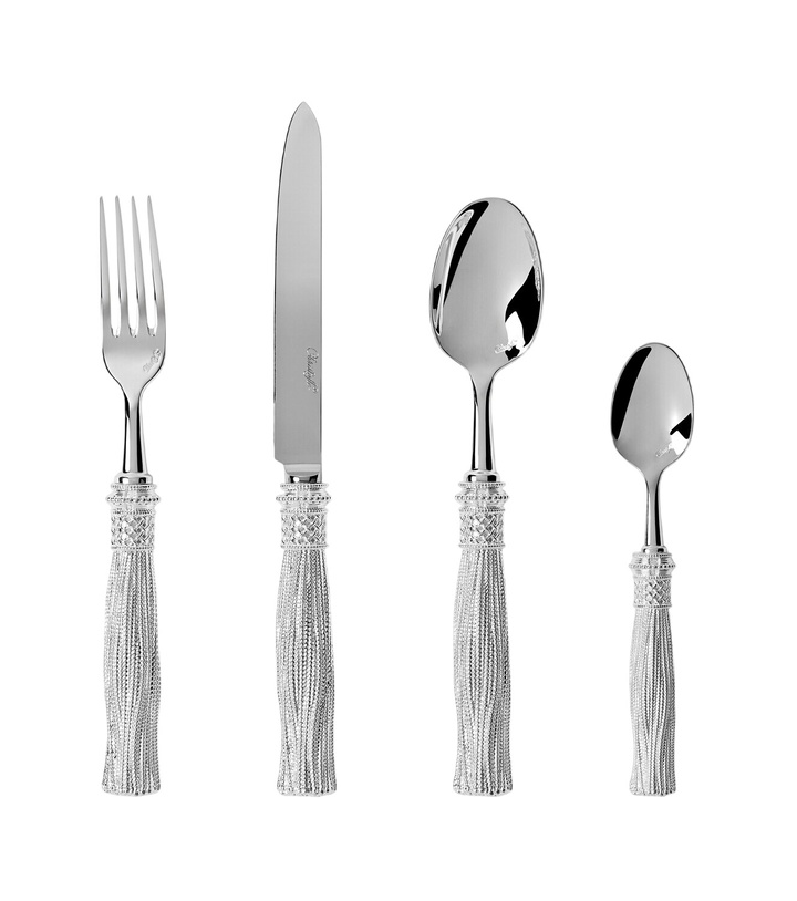 Photo: Christofle Pompon silver-plated cutlery set